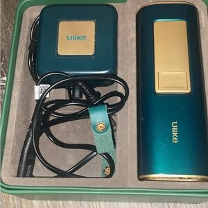 Ulike Teal and Gold Skincare Device